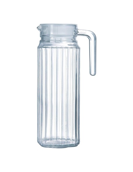 Transparent Fridge Water Jug with Lid 1.2L Capacity by Sterun